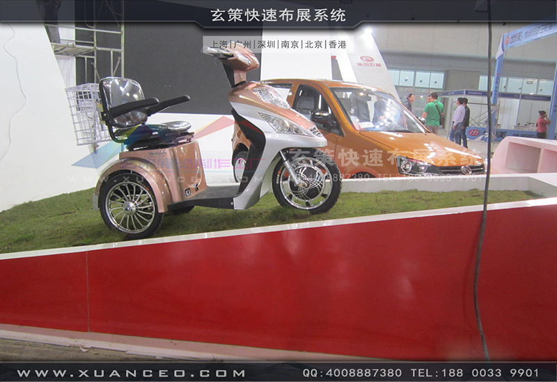 福田自行车展-自行车展展台搭展-上海香蕉免费视频展览工厂02