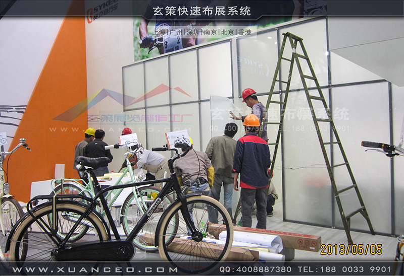赛克展台搭展-自行车展展台搭展-上海香蕉免费视频展览工厂04