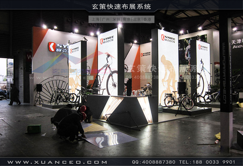 赛克展台搭展-自行车展展台搭展-上海香蕉免费视频展览工厂05