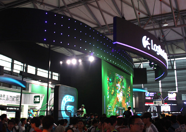 Chinajoy游戏展-罗技香蕉视频下载地址(274㎡)